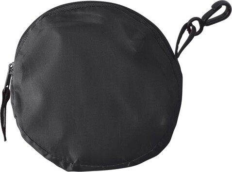 Einkaufstasche aus Polyester Miley – Schwarz bedrucken, Art.-Nr. 001999999_6266