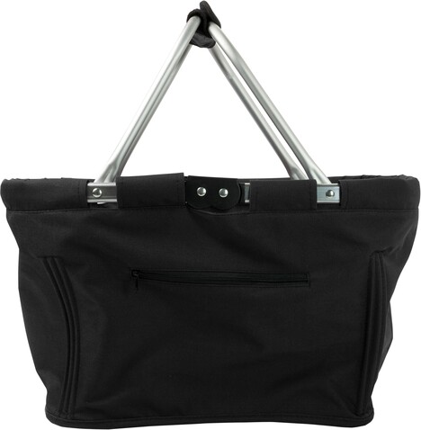 Picknickkorb Nadine | 600D | 20 l – Schwarz bedrucken, Art.-Nr. 001999999_6304