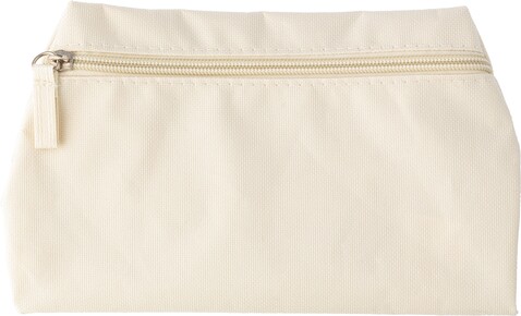 Kosmetiktasche aus Polyester Bonnie – Khaki bedrucken, Art.-Nr. 013999999_6392