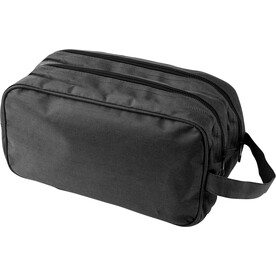 Kulturtasche aus Polyester Calista – Schwarz bedrucken, Art.-Nr. 001999999_6425