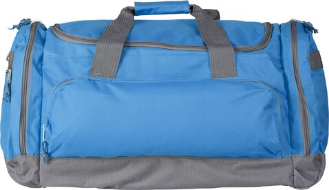 Sport-/Reisetasche aus Polyester Lorenzo – Hellblau bedrucken, Art.-Nr. 018999999_6431
