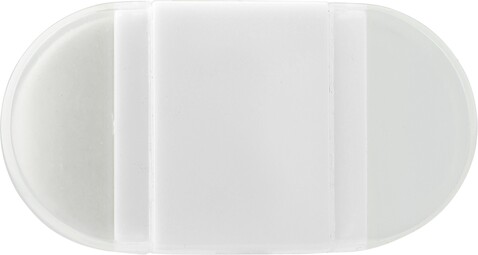 Bleistiftspitzer und Radiergummi Pauline | 2-in-1 – Weiß bedrucken, Art.-Nr. 002999999_6458 Bleistiftspitzer und Radiergummi Pauline | 2-in-1 – Weiß bedrucken, Art.-Nr. 002999999_6458