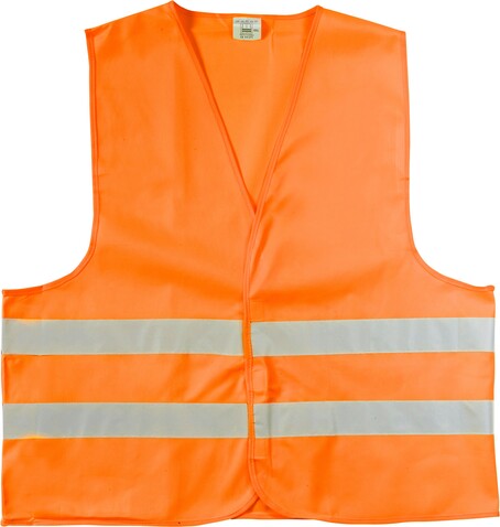 Warnweste Arturo | Erwachsene – Orange bedrucken, Art.-Nr. 007052999_6541 Warnweste Arturo | Erwachsene – Orange bedrucken, Art.-Nr. 007052999_6541