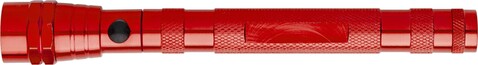 LED-Lampe aus Aluminium Aya – Rot bedrucken, Art.-Nr. 008999999_6639