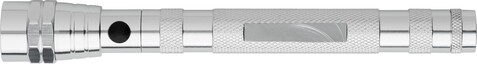 LED-Lampe aus Aluminium Aya – Silber bedrucken, Art.-Nr. 032999999_6639