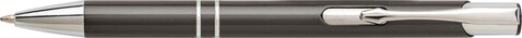 Kugelschreiber Delia – Grau bedrucken, Art.-Nr. 003999999_7061