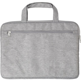 rPET-Laptop-Tasche Ibrahim – Grau bedrucken, Art.-Nr. 003999999_709838 rPET-Laptop-Tasche Ibrahim – Grau bedrucken, Art.-Nr. 003999999_709838