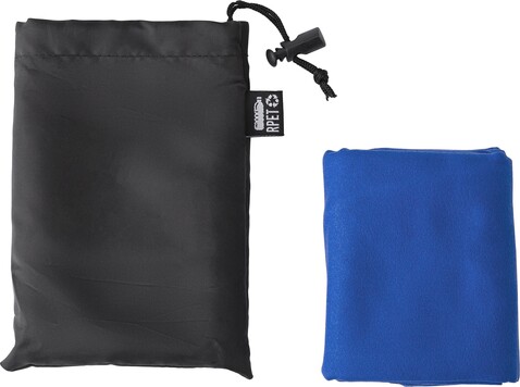 Handtuch Brunilda | 79x30 cm – Kobaltblau bedrucken, Art.-Nr. 023999999_710097