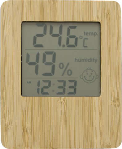Bambus Wetterstation Piper – Bambus bedrucken, Art.-Nr. 823999999_710951