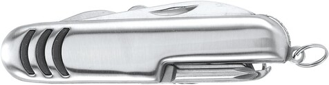 Taschenmesser Aiden | Edelstahl | 7 Stück – Silber bedrucken, Art.-Nr. 032999999_7112