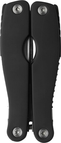 Multitool Milani | Edelstahl | 10-in-1 – Schwarz bedrucken, Art.-Nr. 001999999_7238