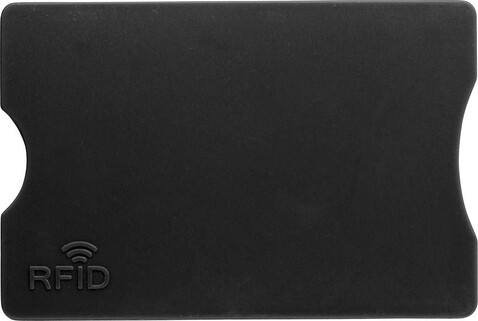 Kartenhalter Yara – Schwarz bedrucken, Art.-Nr. 001999999_7252