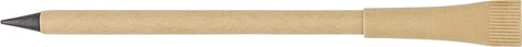 Bleistift aus recyceltem Papier Nicolina – Braun bedrucken, Art.-Nr. 011999999_736877