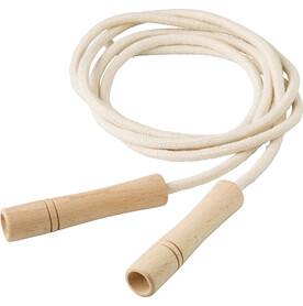 Hüpfseil aus Baumwolle Edmund – Braun bedrucken, Art.-Nr. 011999999_737291
