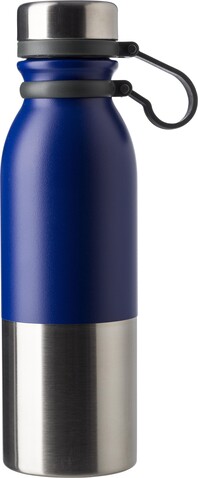 Edelstahlflasche (600 ml) Will – Blau bedrucken, Art.-Nr. 005999999_738371