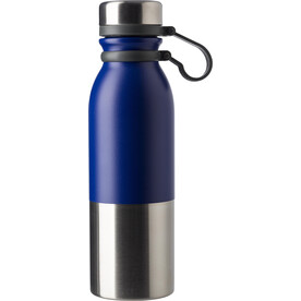 Edelstahlflasche (600 ml) Will – Blau bedrucken, Art.-Nr. 005999999_738371