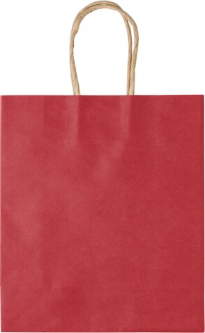 Geschenktüte aus Papier Mariano – Rot bedrucken, Art.-Nr. 008999999_739419