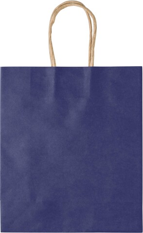 Geschenktüte aus Papier Mariano – Blau bedrucken, Art.-Nr. 005999999_739419