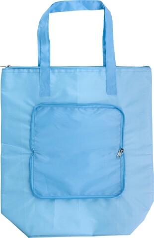 Kühltasche aus Polyester (210T) Hal – Hellblau bedrucken, Art.-Nr. 018999999_739612