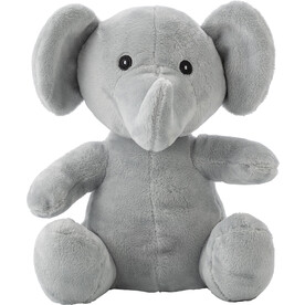 Plüschelefant Jessie – Grau bedrucken, Art.-Nr. 003999999_747962