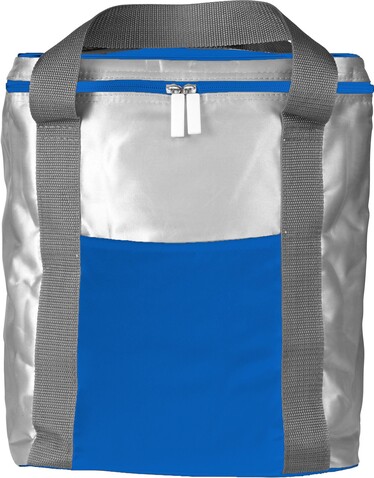 Kühltasche aus Polyester Theon – Kobaltblau bedrucken, Art.-Nr. 023999999_7504