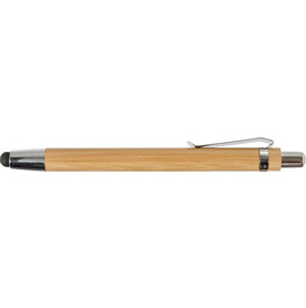 Kugelschreiber aus Bambus Jerome – Braun bedrucken, Art.-Nr. 011999999_7540