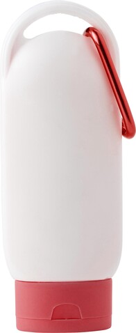 Sonnenschutzcreme Suntime – Rot bedrucken, Art.-Nr. 008999999_7575