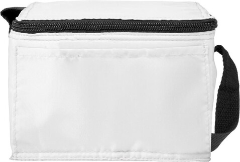Kühltasche aus Polyester Roland – Weiß bedrucken, Art.-Nr. 002999999_7651