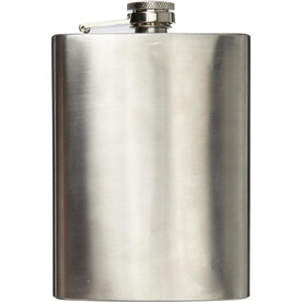 Flachmann aus Edelstahl Benedict – Silber bedrucken, Art.-Nr. 032999999_7679