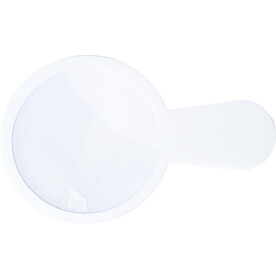 Lupe aus Kunststoff Brennan – Weiß bedrucken, Art.-Nr. 002999999_7707