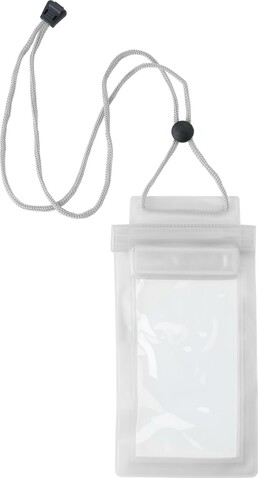 Handyschutzhülle, wasserdicht Emily – Weiß bedrucken, Art.-Nr. 002999999_7811