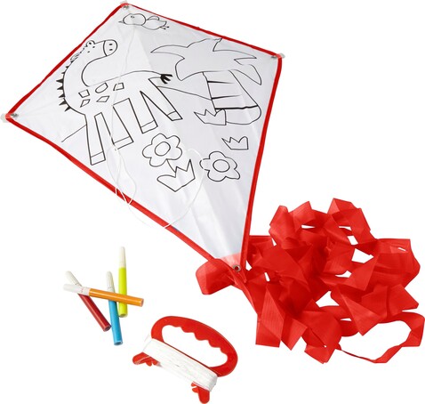 Drache aus Polyester Lina – Rot bedrucken, Art.-Nr. 008999999_7818
