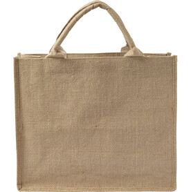 Einkaufstasche aus Jute Ridley – Braun bedrucken, Art.-Nr. 011999999_7822