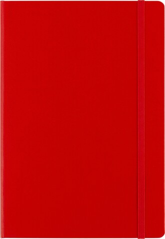 Notizbuch aus Karton (ca. DIN A5 Format) Chanelle – Rot bedrucken, Art.-Nr. 008999999_7913