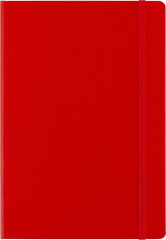 Notizbuch Chanelle | A5 | Liniert – Rot bedrucken, Art.-Nr. 008999999_7913