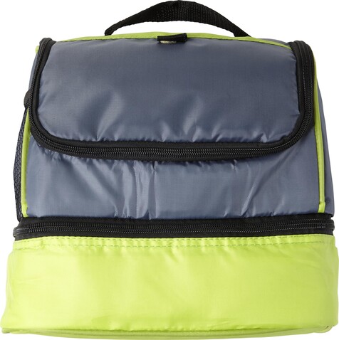 Kühltasche aus Polyester Jackson – Limettengrün bedrucken, Art.-Nr. 019999999_7942