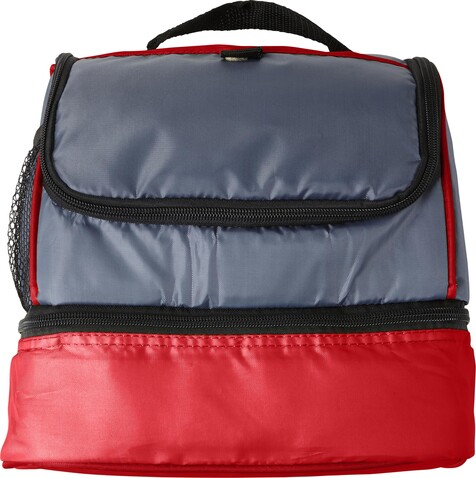 Kühltasche aus Polyester Jackson – Rot bedrucken, Art.-Nr. 008999999_7942