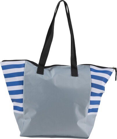 Strandtasche aus Polyester Gaston – Blau bedrucken, Art.-Nr. 005999999_7953