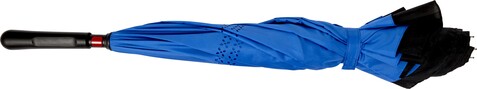 Regenschirm aus Pongee-Seide Constance – Blau bedrucken, Art.-Nr. 005999999_7963