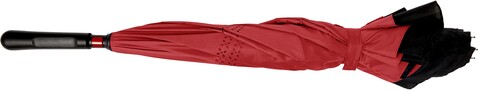 Regenschirm aus Pongee-Seide Constance – Rot bedrucken, Art.-Nr. 008999999_7963