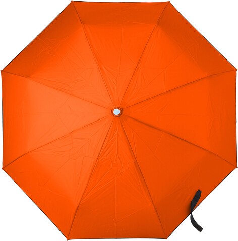 Automatik Taschenschirm aus Pongee-Seide Jamelia – Orange bedrucken, Art.-Nr. 007999999_7964