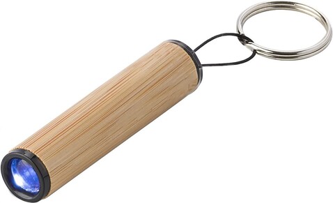 Schlüsselanhänger mit Lampe Ilse – Braun bedrucken, Art.-Nr. 011999999_821118