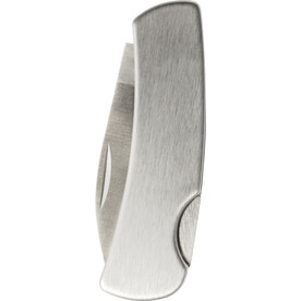Taschenmesser Evelyn | Edelstahl | Mit Verriegelung – Silber bedrucken, Art.-Nr. 032999999_8242