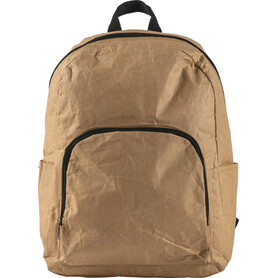 Laminierter Papierrucksack mit Isolierfunktion Maddie – Braun bedrucken, Art.-Nr. 011999999_8259