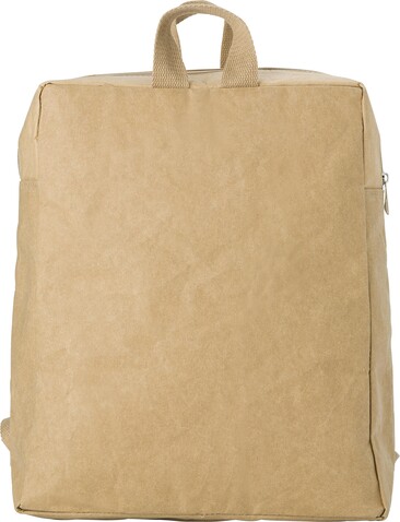 Rucksack Samanta | Papier | 10 l – Braun bedrucken, Art.-Nr. 011999999_8262 Rucksack Samanta | Papier | 10 l – Braun bedrucken, Art.-Nr. 011999999_8262