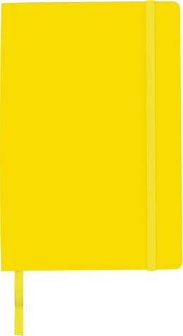 Notizbuch aus PU Mireia – Gelb bedrucken, Art.-Nr. 006999999_8276