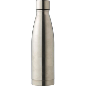 Doppelwandige Trinkflasche aus Edelstahl Marcelino – Silber bedrucken, Art.-Nr. 032999999_835488 Doppelwandige Trinkflasche aus Edelstahl Marcelino – Silber bedrucken, Art.-Nr. 032999999_835488