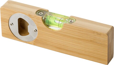 Flaschenöffner aus Bambus Sherry – Braun bedrucken, Art.-Nr. 011999999_839413