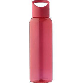 Recyceltem wasserflasche aus Kunststoff Rita – Rot bedrucken, Art.-Nr. 008999999_839453