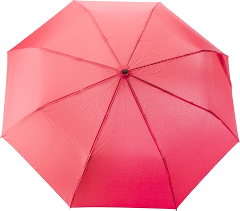 rPET-Schirm Teodora – Rot bedrucken, Art.-Nr. 008999999_839700